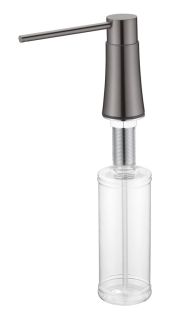 Диспенсер для кухни Boheme 630-GM оружейная сталь